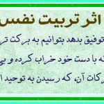 اثر تربیت نفس